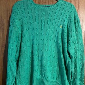 Polo By Ralph Lauren Green Sweater